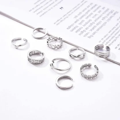 Sparkling Toe Rings with Adjustable Fit - Image 7