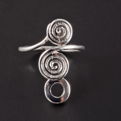 Creative Toe Ring with Twirling Design - Image 9