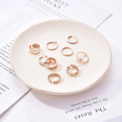 Sparkling Toe Rings with Adjustable Fit - Image 8