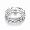 Elastic Toe Ring with Rhinestone Inspired Decor - Image 9