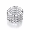 Elastic Toe Ring with Rhinestone Inspired Decor - Image 11