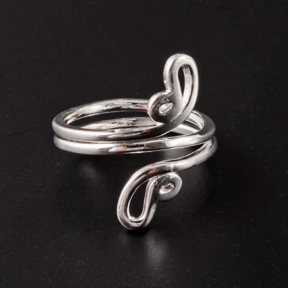 Creative Toe Ring with Twirling Design - Image 11