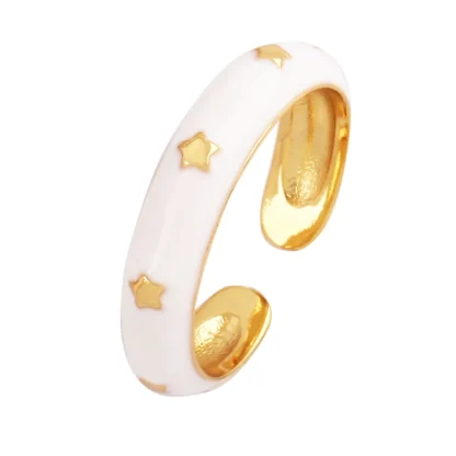 Adjustable Toe Ring with Star Design - Image 9