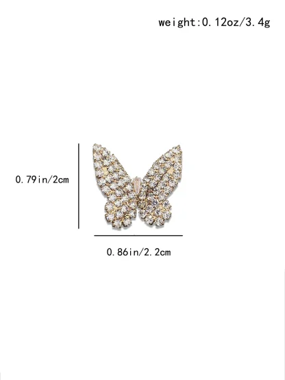 Butterfly Shape Ring with Dazzling Design - Image 4