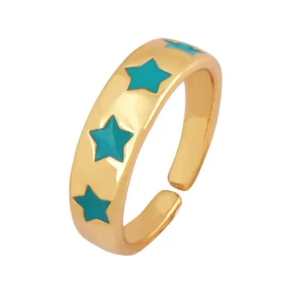 Adjustable Toe Ring with Star Design - Image 6