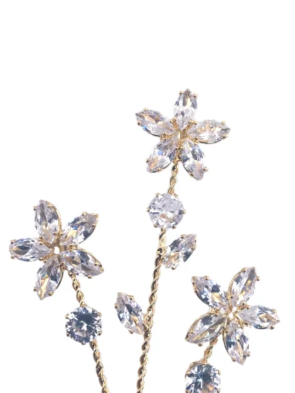 Double Toe Ring with Luxurious Floral Design - Image 6