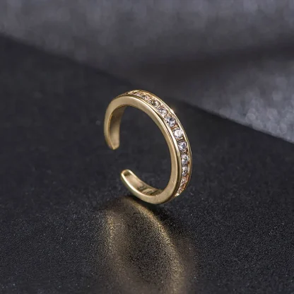 Luxury Open Band Toe Rings for Women - Image 3
