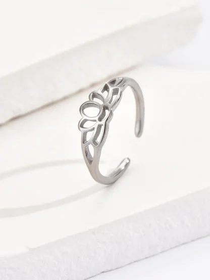 Free Size Toe Rings with Infinity Sign - Image 9