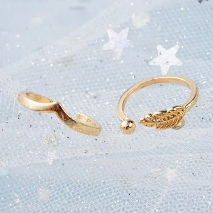 12-Piece Set Toe Ring with Open Band - Image 11