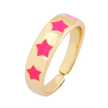 Adjustable Toe Ring with Star Design - Image 5
