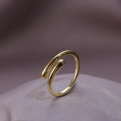 Elegant Sleek Toe Ring for Women - Image 4