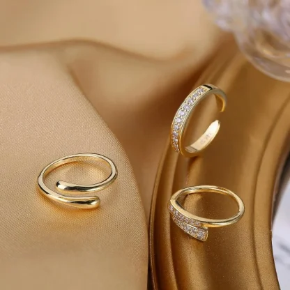 Elegant Sleek Toe Ring for Women - Image 2