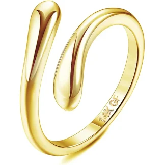 Elegant Sleek Toe Ring for Women