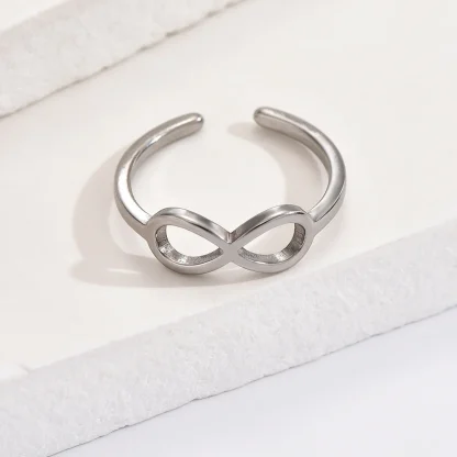 Free Size Toe Rings with Infinity Sign