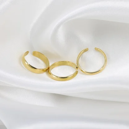 Simplicity Shiny Adjustable Toe Ring - Image 5