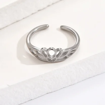 Free Size Toe Rings with Infinity Sign - Image 3