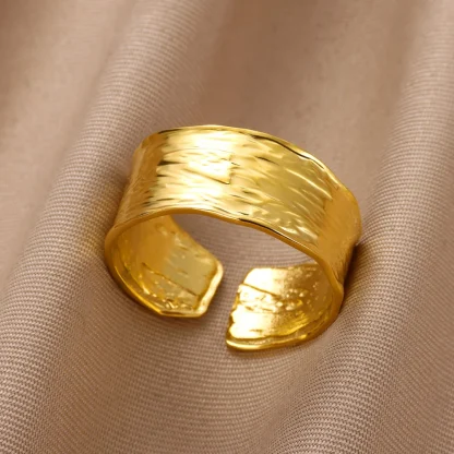 Bold Floral Toe Rings with Open Band - Image 3