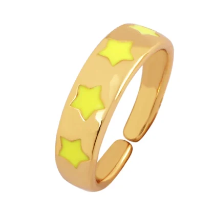 Adjustable Toe Ring with Star Design - Image 7